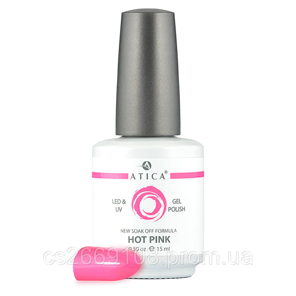 Гель-лак Atica Hot Pink 65, 7,5 мл