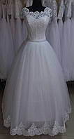 Свадебное ажурное платье невесты "Шик-15"