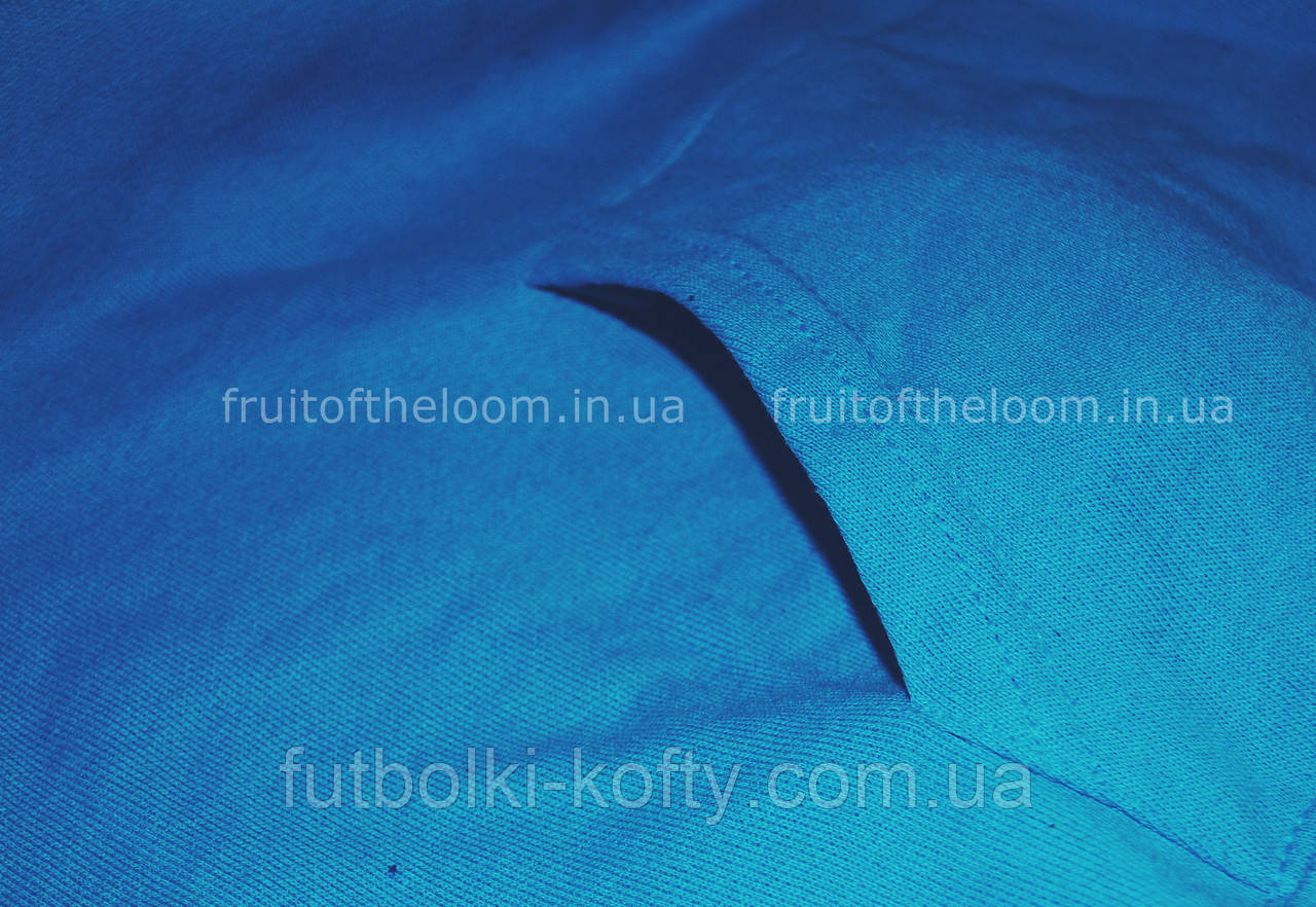 Детская классическая толстовка с капюшоном Ультрамарин Fruit Of The Loom 62-043-ZU 7-8 - фото 3 - id-p598106302