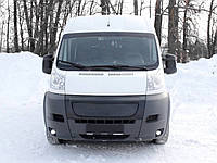 Зимова накладка (глянцева) Peugeot Boxer 2014- (решітка)