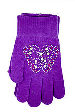 Дитячі в'язані рукавички