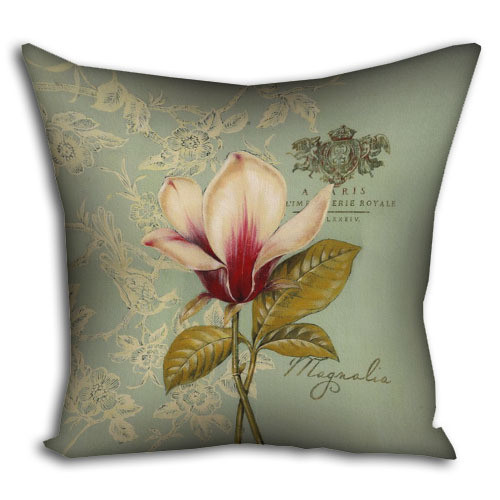 Подушка габардинова з принтом Magnolia 40x40 (4P_PW015)