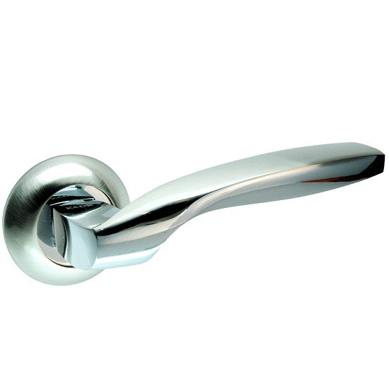 Дверна ручка KEDR R10.045-AL-SN/CP, фото 1