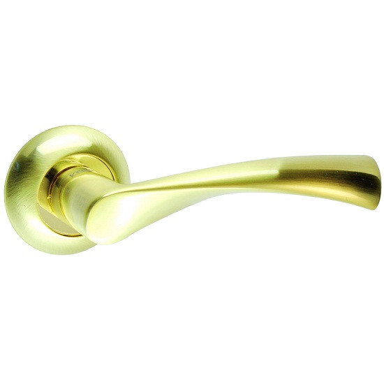 Дверна ручка KEDR R10.023-AL-SB/PB