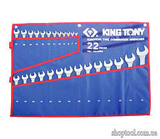 Набір ключів комбінованих KING TONY 1222MRN 6-32 мм (22 предмета)