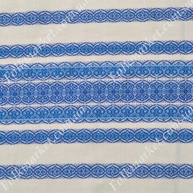 Ткань для скатертей с украинской вышивкой Роксолана ТДК-108 2/9 - фото 2 - id-p51892524