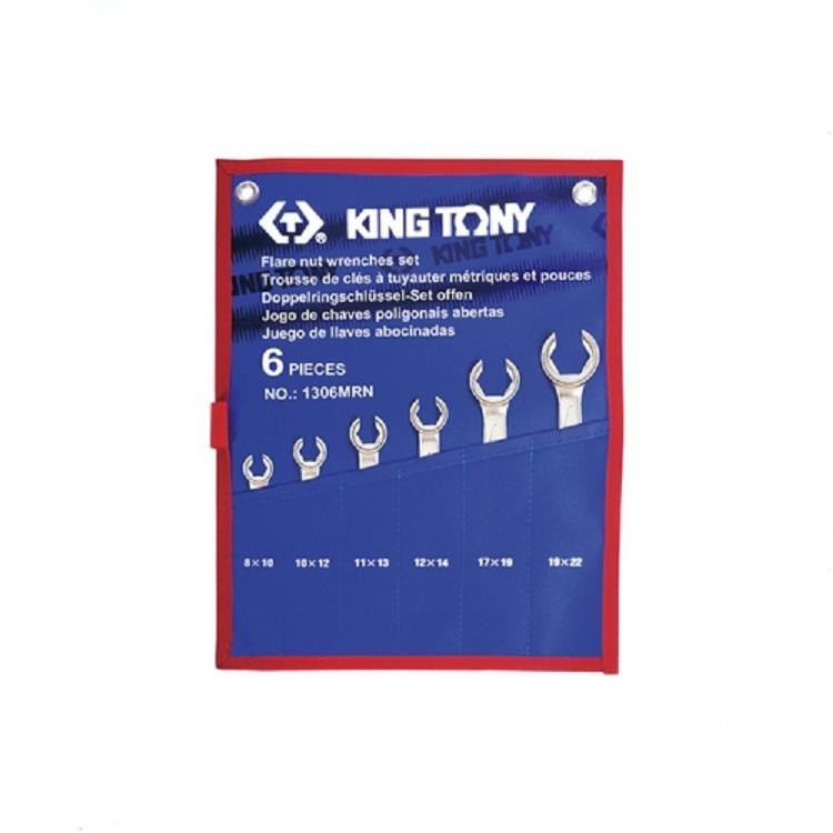 Набір ключів розрізні KING TONY 1306MRN 8-22 мм (6 предметів)