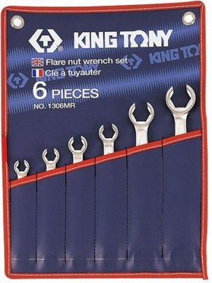 Набір ключів розрізні KING TONY 1306MR 8-22 мм (6 предметів)