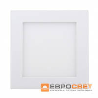 Світильник LED-S-170-12 4200К/6400K (170*170) квад, вбуд.