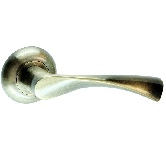 Дверні ручки KEDR HRoz-07.023-AL-AB, фото 1