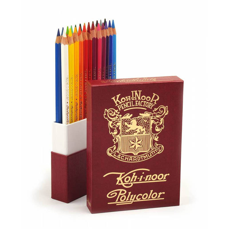 Олівці художні POLYCOLOR RETRO, набір 24 кол.