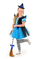 Детский костюм Ведьмочка , рост 100-140 см