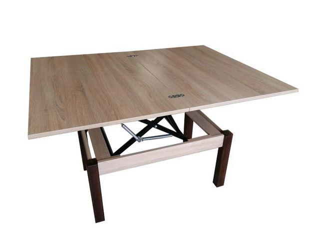 Стіл-трансформер Батерфляй дуб сонома (900Х600Х520), фото 1