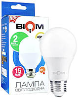 Светодиодная лампа Led Biom BT-516 A65 15W E27 4500K