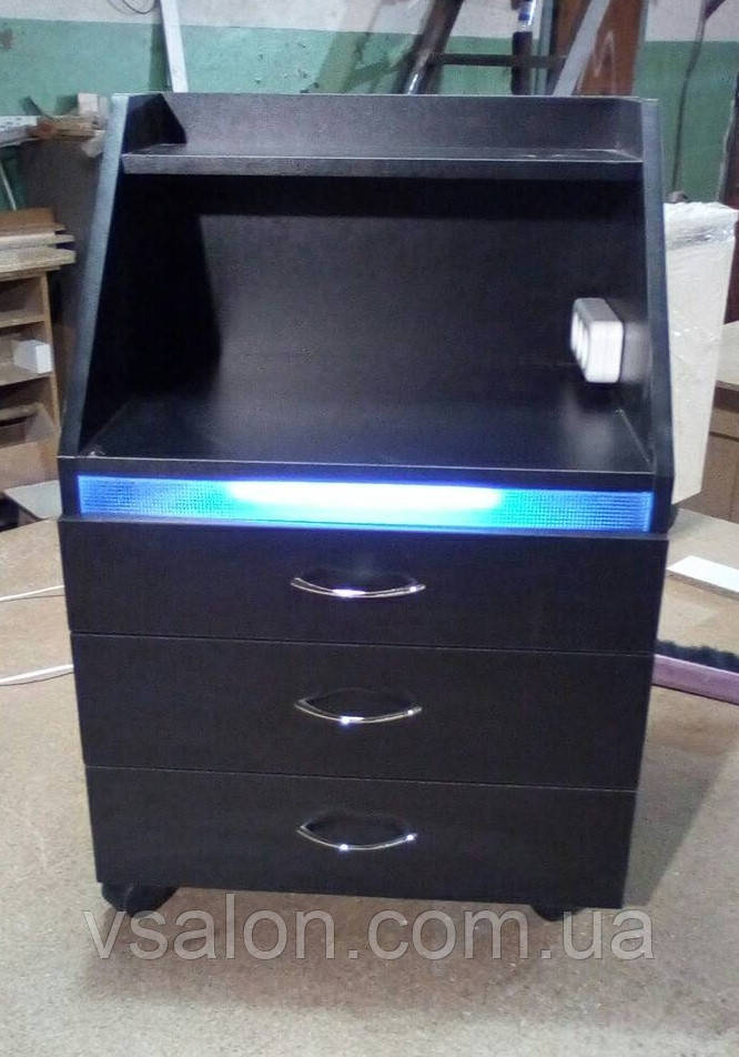 Чорна тумба з бактерицидною (УФ) лампою V174, фото 1