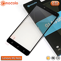 Захисне скло Mocolo Lenovo K6 Note Full cover (Black)