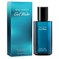 DAVIDOFF COOL WATER MAN edt 40 ml туалетна вода чоловіча (оригінал оригінал Франція)