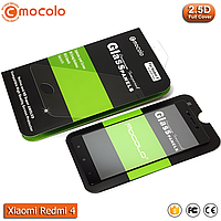 Захисне скло Mocolo Xiaomi Redmi 4 Full cover (Black)