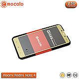 Захисне скло Mocolo Xiaomi Redmi Note 4 Full cover (Mediatek) (Gold), фото 4