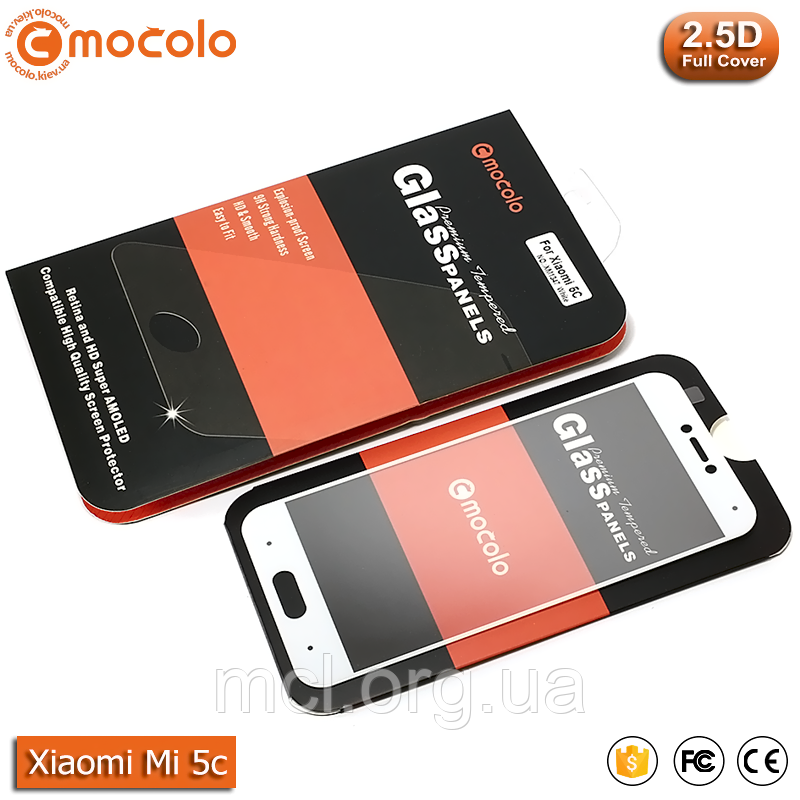 Захисне скло Mocolo Xiaomi Mi 5C Full cover (White)