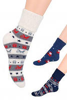 Шкарпетки махрові, новорічні steven