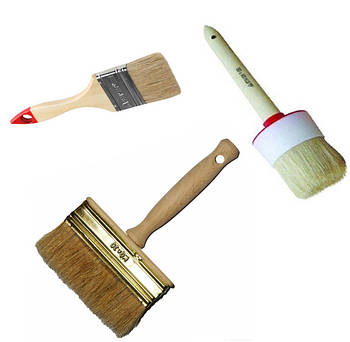 Кисти для краски, грунтовки и клея