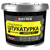 Акрилова структурна штукатурка Короед Фракція 2 Bayris 25 кг.