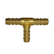 Трійник Т-подібний, латунь, 8 мм