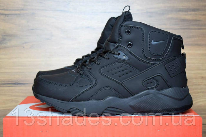 Купить Кроссовки мужские зимние Nike Huarache высокие ( Найк хуарачи ...