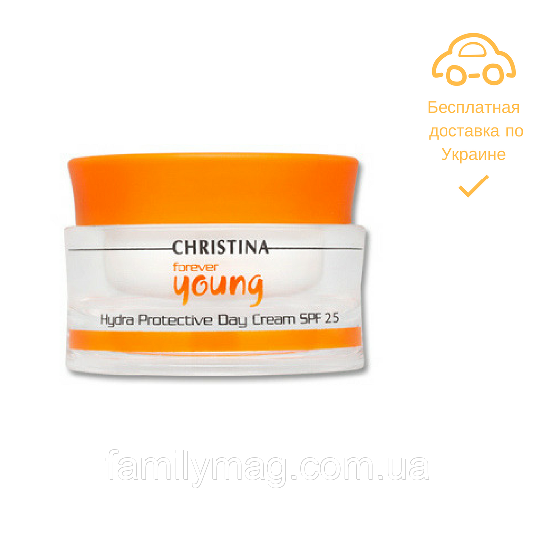 Дневной гидрозащитный крем, Hydra Protective Day Cream SPF 25 Christina Forever Young, 50 мл. - фото 4 - id-p597718613