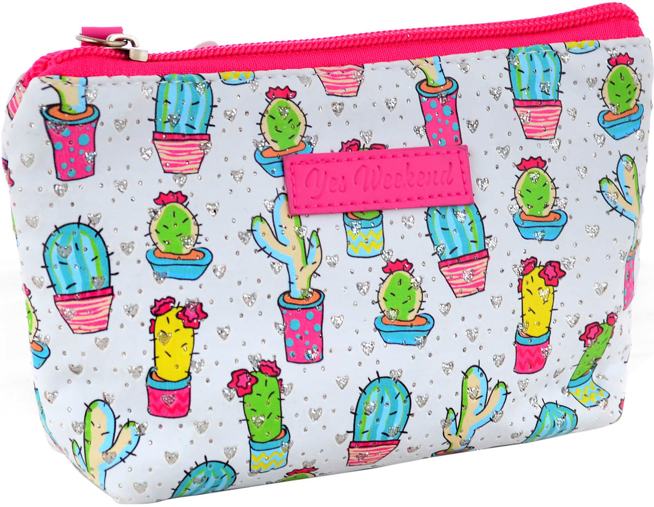 Косметичка "Кактуси", 15*12*3,5 см