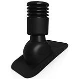 Вентиляційний елемент KPGO 110-125 мм (утеплений) KRONOPLAST для покрівлі з бітумної черепиці, фото 7