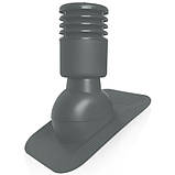 Вентиляційний елемент KPGO 110-125 мм (утеплений) KRONOPLAST для покрівлі з бітумної черепиці, фото 6