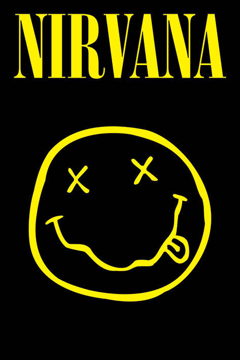

Постер плакат "Nirvana (Smiley)" (ps-00760)