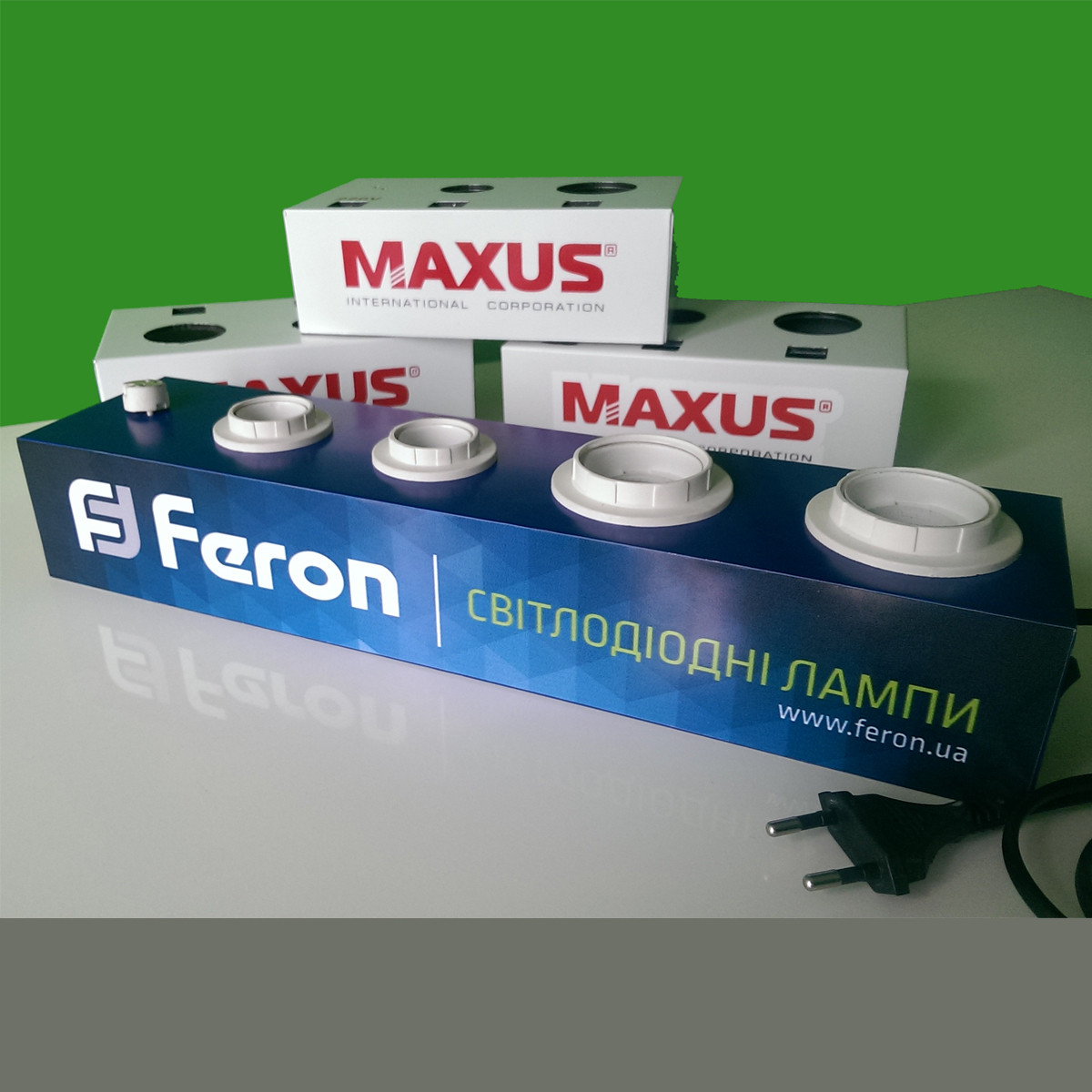 Тестер для лампочок Ферон торговий, фото 1