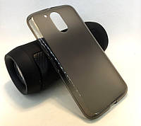 Чехол для Motorolla Moto g4 накладка силиконовый бампер противоударный Remax серый