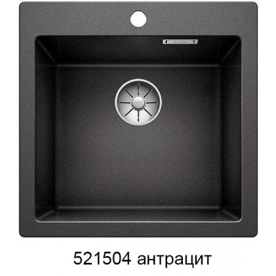 Гранітна кухонна мийка Blanco Pleon 5 (антрацит)