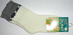 Дитячі шкарпетки махрові - Дюна р. 16-18 (шкарпетки дитячі зимові махрові, Duna) 12в417-1618 молочний