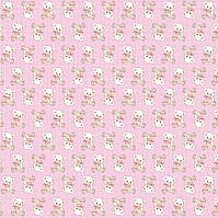 Дизайнерський картон текстура льон "міша" 15х15 см