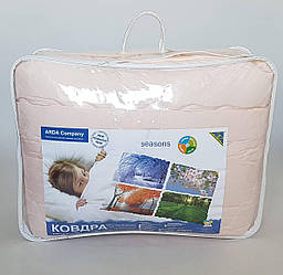 Ковдра з наповнювачем холофайбер чотири сезони євро розмір (215*195 см)