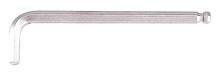 Ключ 6-гранний (HEX) Г-подібний з кулею екстрадовгий 3 мм, L=20/126 мм