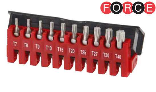 Набір біт Torx 1/4", 10 пр. (Force 21012)