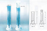 Циліндр 100 мл (3-100) пластикова основа, фото 6
