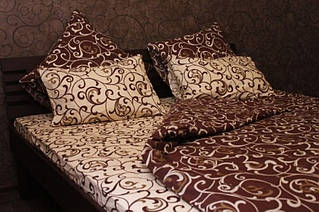 Простирадло Бязь люкс, забарвлення в асортименті (Полуторне)