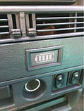 Індикатор (вольтметр) заряду акумулятора (Зелений), фото 7