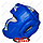 Шолом боксерський тренувальний Reyvel Вініл BK030028-B (р-р M-XL, синій), фото 2