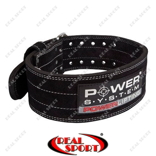 Пояс для пауерліфтингу Power System PS-3800 Power Lifting Black