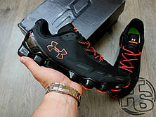 Чоловічі кросівки Under Armour UA Scorpio Black/Orange 1258007-433, фото 3