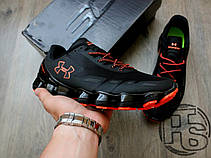 Чоловічі кросівки Under Armour UA Scorpio Black/Orange 1258007-433, фото 2