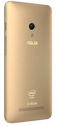 Задня кришка Asus Zenfone 5 золотиста, фото 2